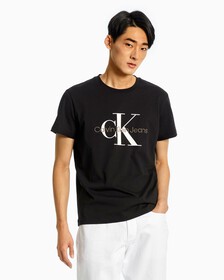 Monogram Organic Cotton 上衣, Ck Black, hi-res