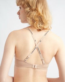 CALVIN KLEIN 1996 PUSH UP PLUNGE BRA, Cedar, hi-res