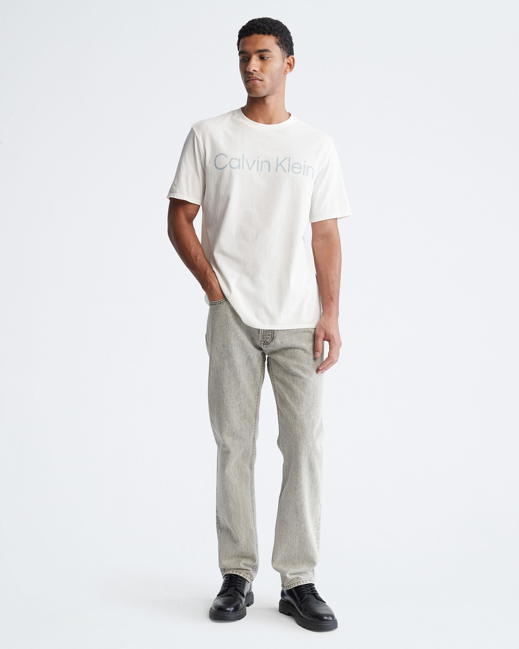 NATURALS STANDARD STRAIGHT FIT FOREST JEANS, LT FOREST, hi-res