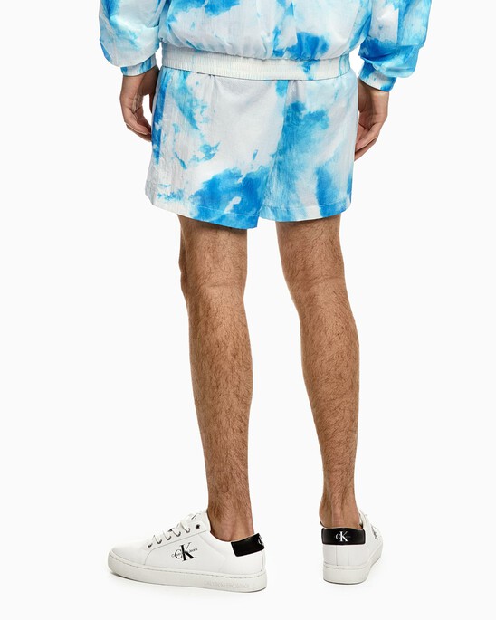 Cloud Print Woven Shorts