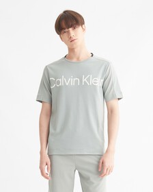 ACTIVE ICON WORKOUT TEE, GREEN MILIEU, hi-res