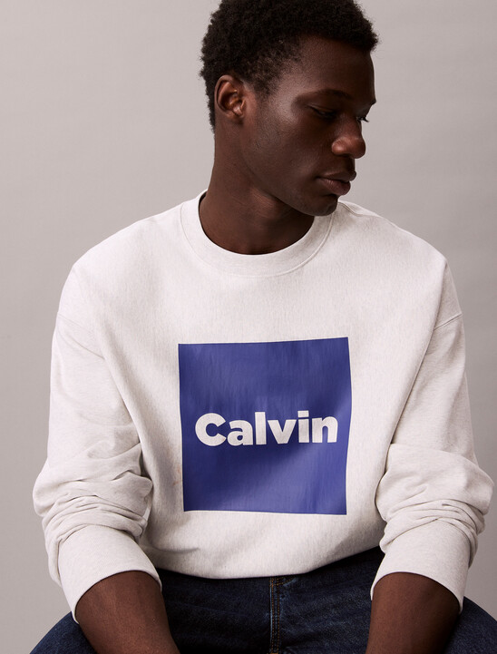 Premium Fleece Logo Graphic Relaxed Sweatshirt
