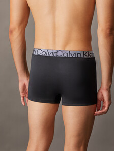 3 件套組 Graphite 低腰平口內褲, Black/BLACK HEATHER/Black, hi-res