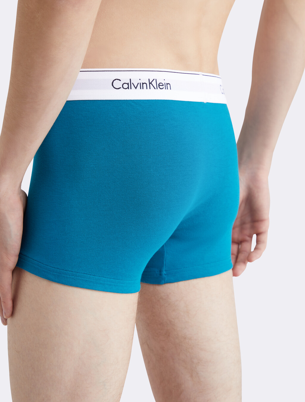 Calvin Klein Icon Cotton 貼身四角褲（3 件組）, SHORELINE, hi-res