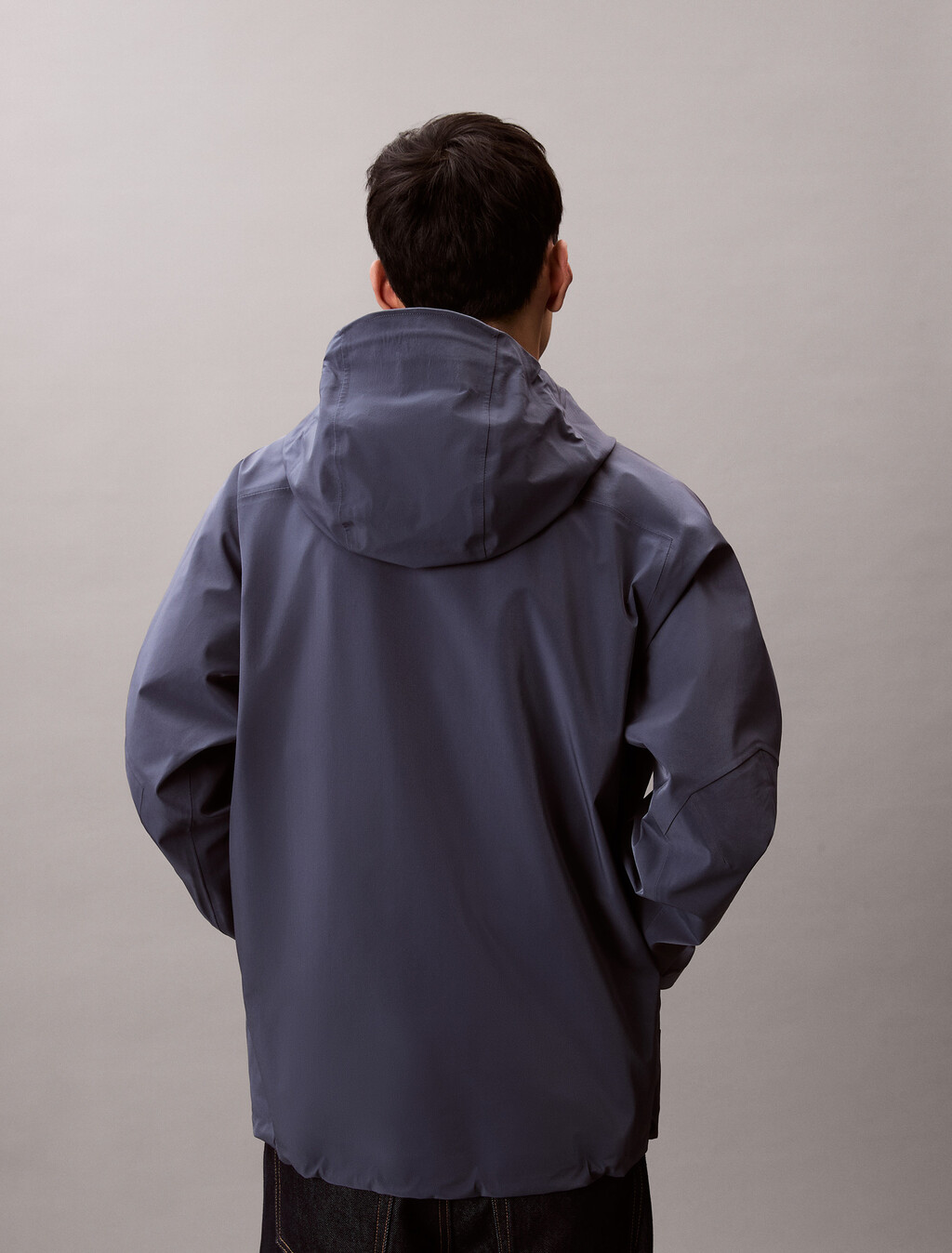 Lunar New Year Hooded Shell Jacket, Navy Fleet, hi-res