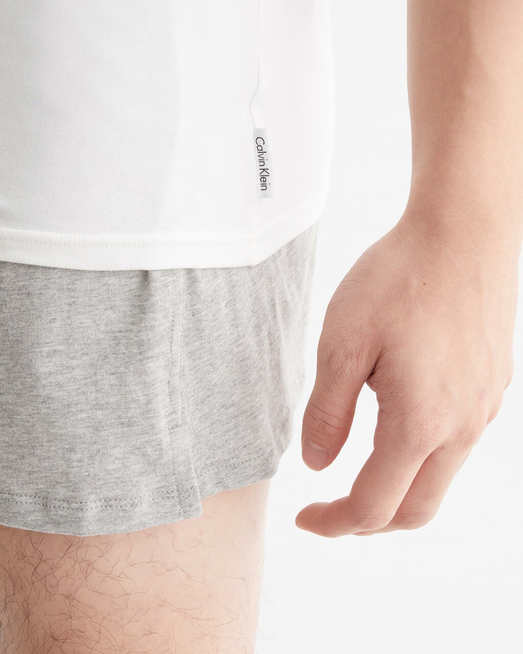 MODERN COTTON 彈性背心 2 件裝, White/White, hi-res