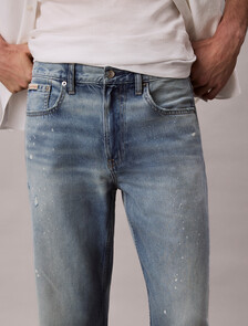 90's Straight Jeans, LONGSTAND SPLASH, hi-res