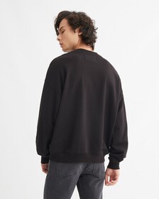經典 MONOLOGO 衛衣, Ck Black, hi-res