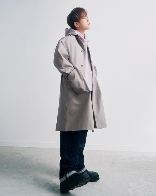 STANDARDS BONDED COTTON MAC COAT