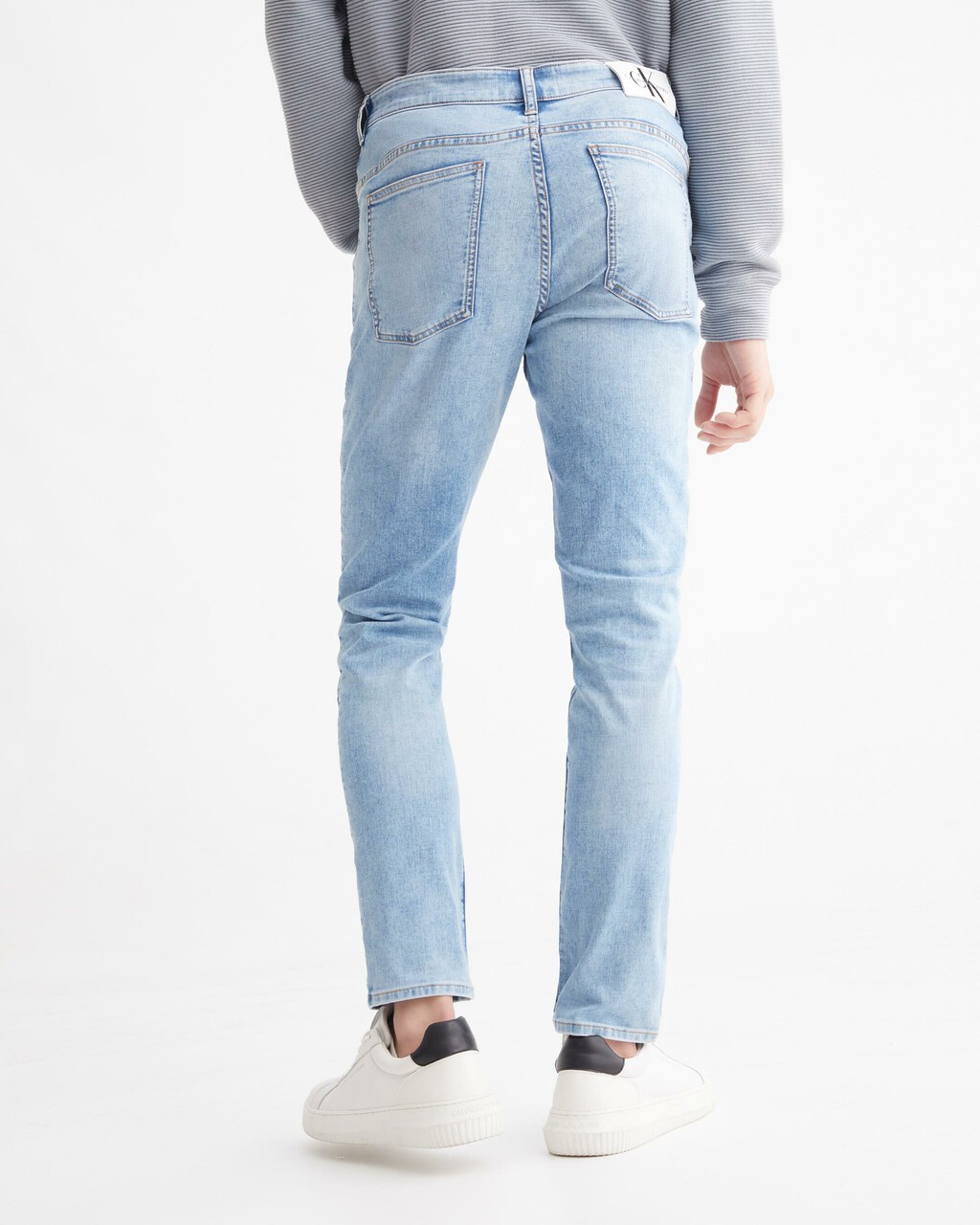 37.5 BODY SKINNY JEANS, Light Blue Dstr, hi-res