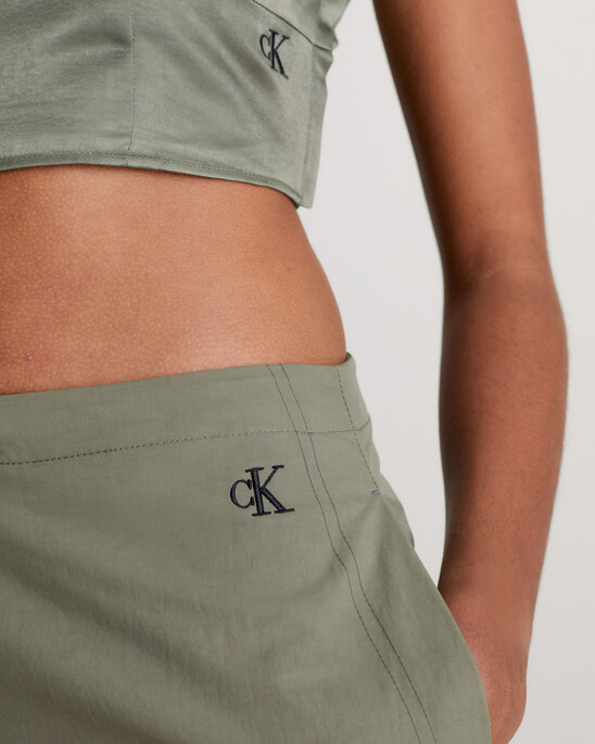 Soft Nylon Parachute Pants