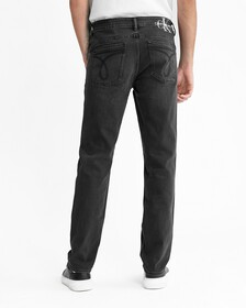 37.5 黑色舒適彈力緊身牛仔褲, Denim Black, hi-res