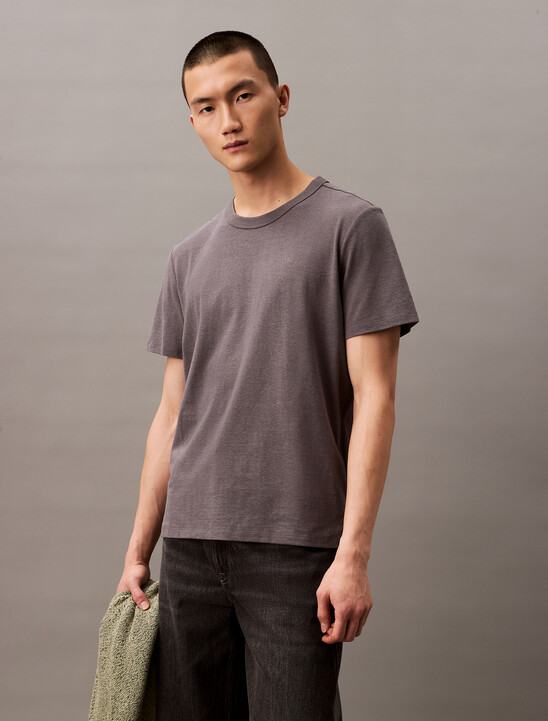 Cotton Hemp Monogram T-shirt