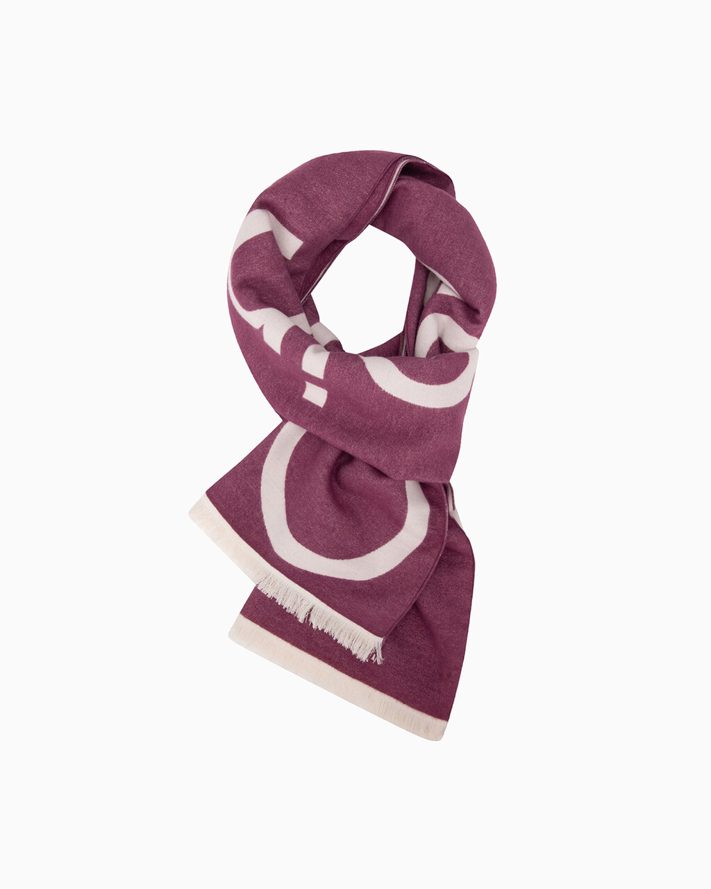 Logo Scarf, AMARANTH, hi-res