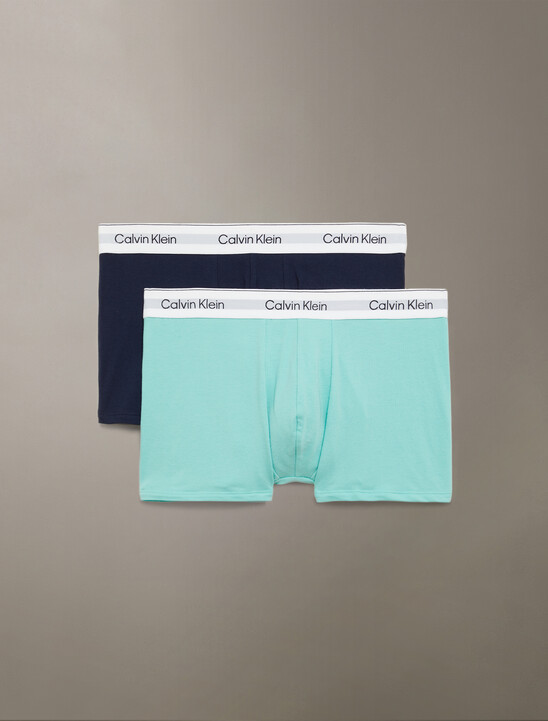 Icon Cotton Stretch Trunks 2 Pack