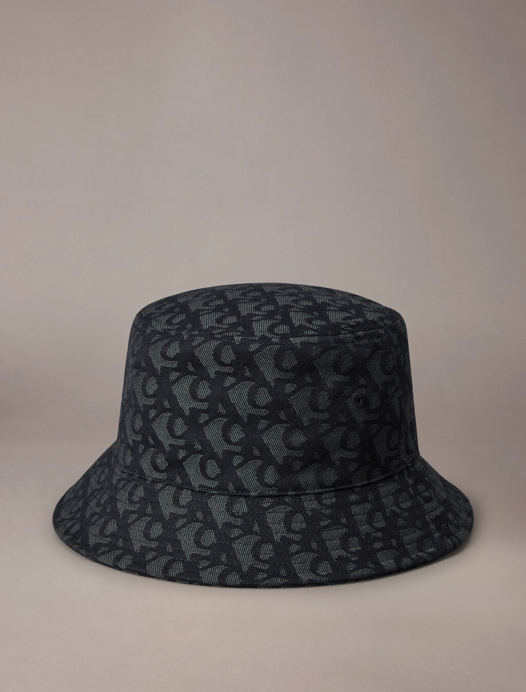 Logo Jacquard Bucket Hat, Black, hi-res