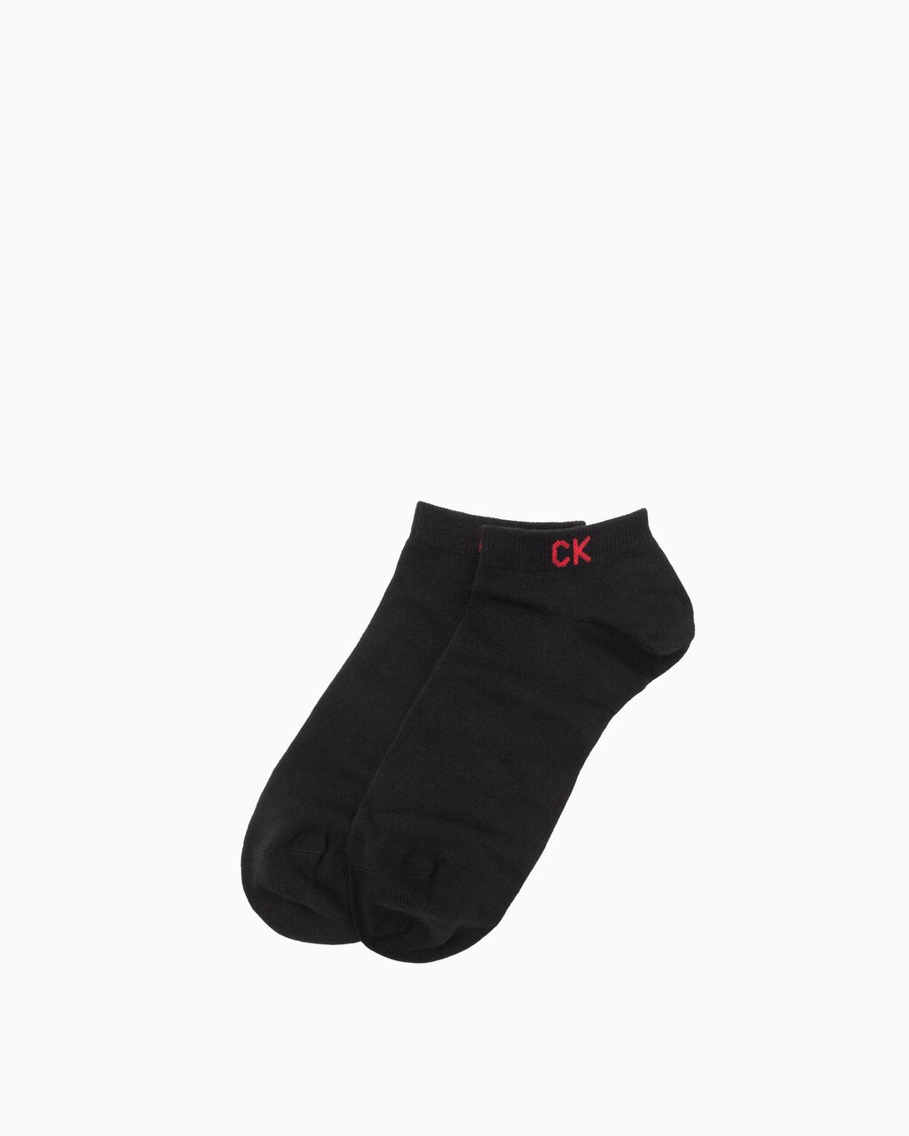 MEN'S 2 PACK MIRROR LOGO LOW CUT SOCK GIFT SET, BLACK/RED, hi-res