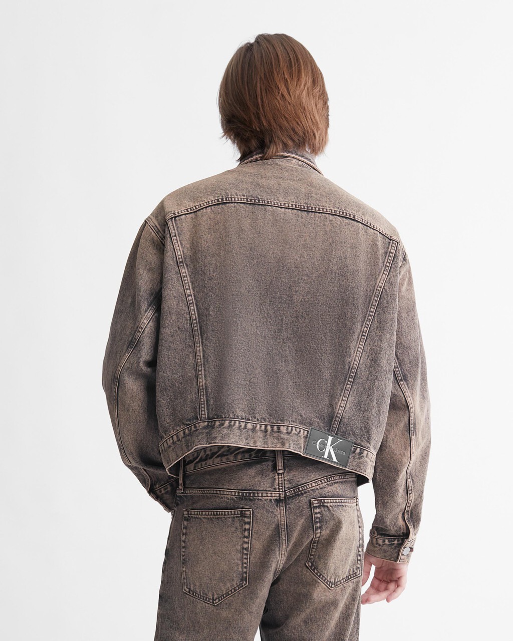 Naturals 方正版型牛仔外套, Denim Medium, hi-res