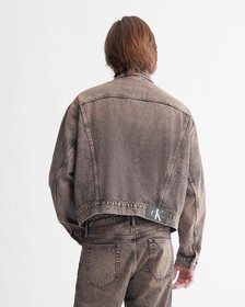 Naturals 方正版型牛仔外套, Denim Medium, hi-res