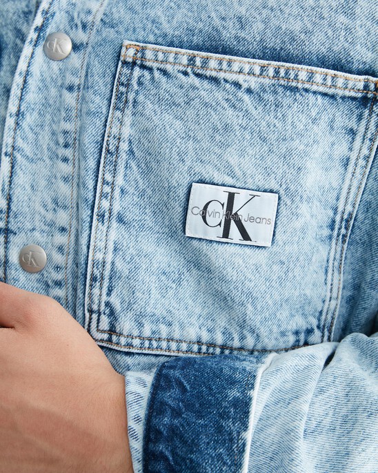 Oversized Denim Shirt Jacket