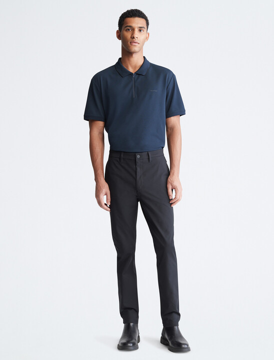 Calvin Klein Athletic Slim Stretch Woven Chinos