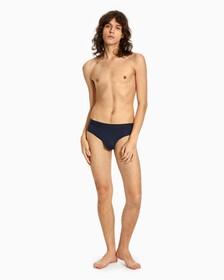CK BLACK MICRO HIPSTER BRIEF, Blue Shadow, hi-res