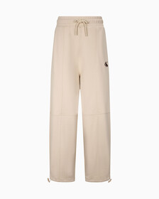 INFINITE COOL MONOGRAM HIGH RISE WIDE LEG SWEATPANTS, Classic Beige, hi-res