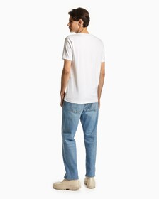 Cut Out Logo Tee, Bright White, hi-res