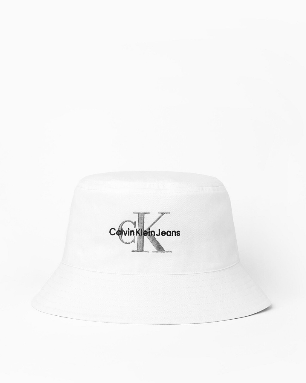 Monogram Logo Bucket | white | Calvin Klein Hong Kong | Baseball Caps