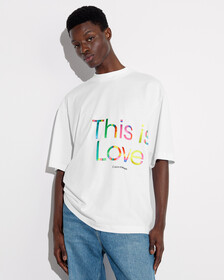 Pride Capsule Relaxed Tee, Bright White, hi-res