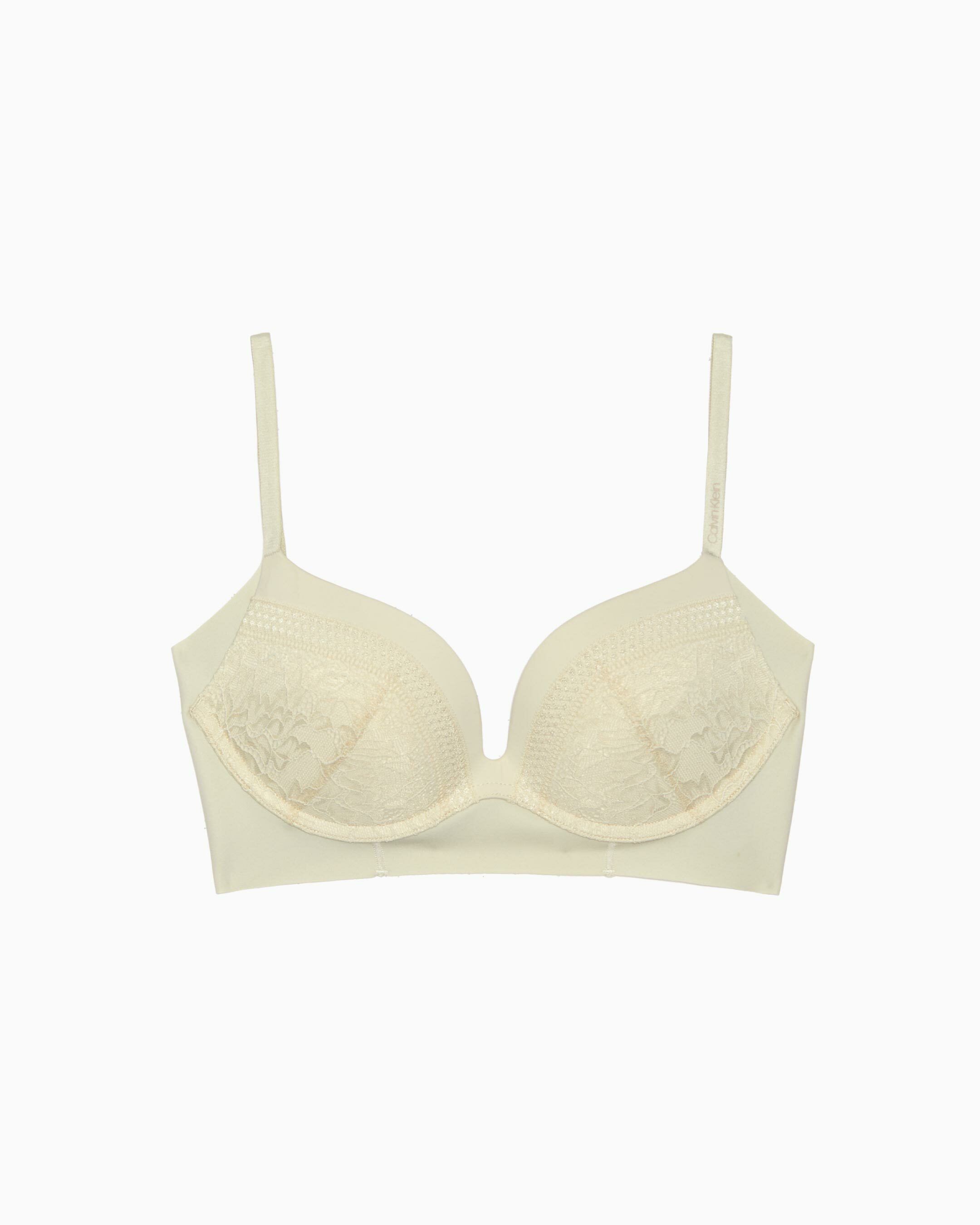 Calvin klein store white lace bra