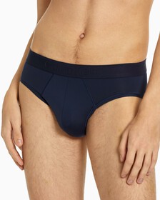 CK BLACK MICRO HIPSTER BRIEF, Blue Shadow, hi-res
