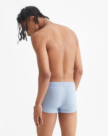 CK Black Cooling Low Rise Trunks, Iceland Blue, hi-res