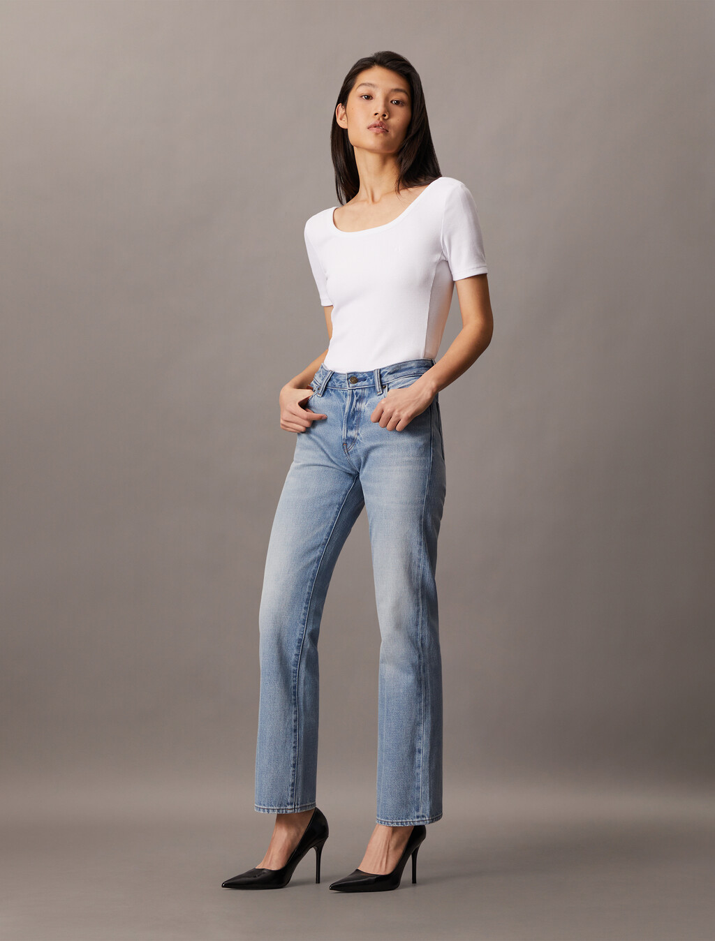 Modern Relaxed Selvedge Jean, CK VENUS, hi-res