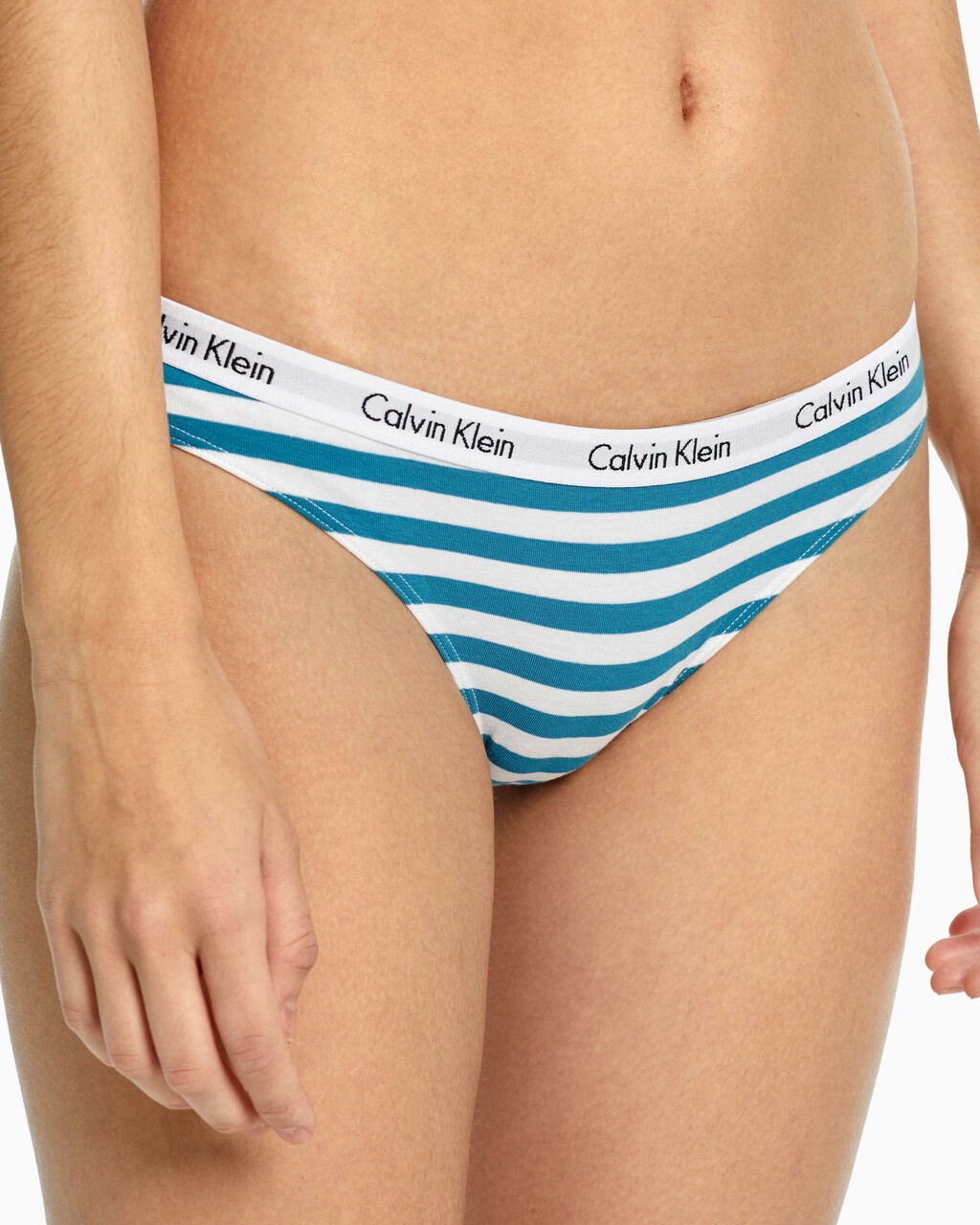 Carousel Logo 比基尼, RAINER STRIPE+tapestry teal, hi-res