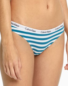 Carousel Logo 比基尼, RAINER STRIPE+tapestry teal, hi-res