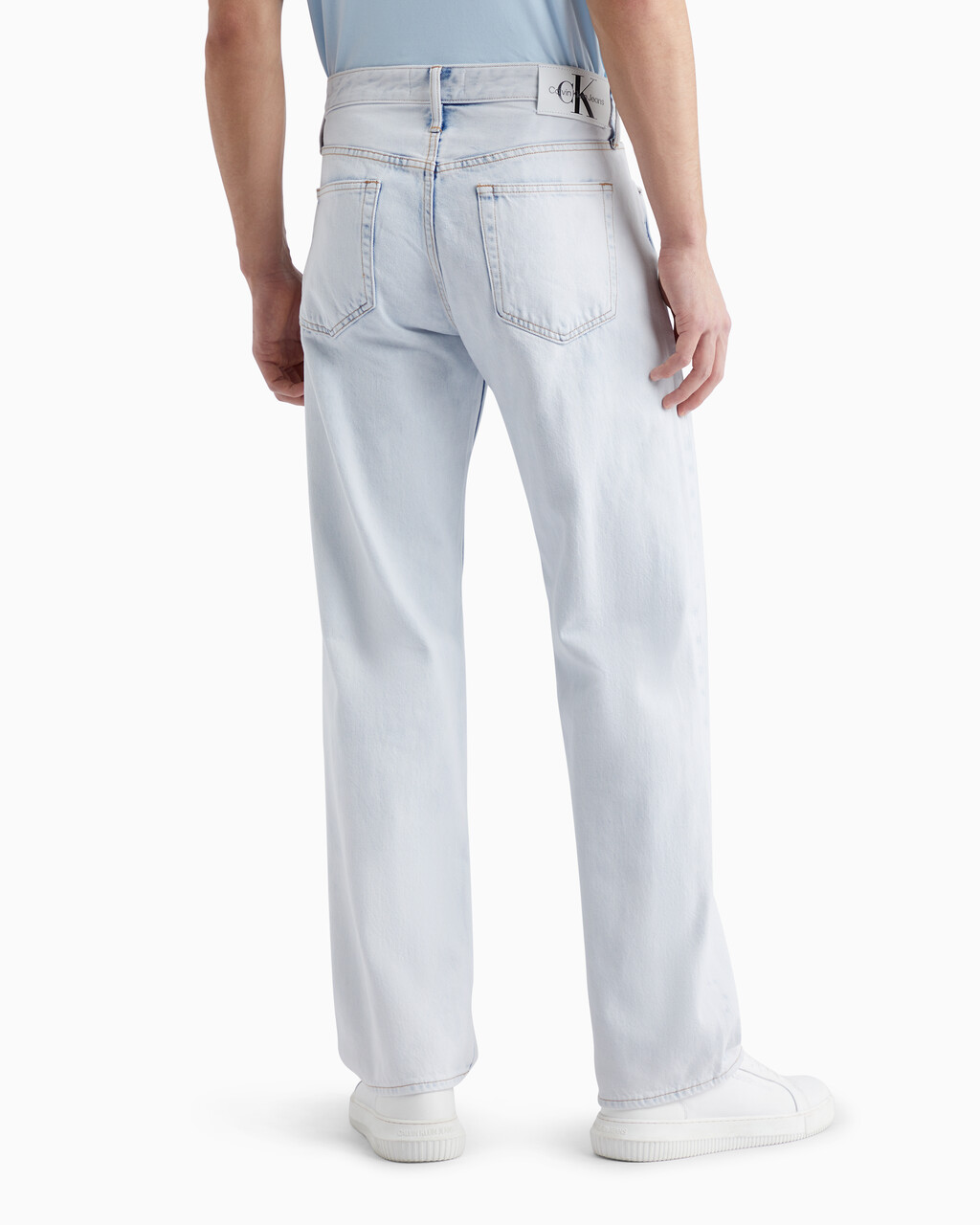 淺藍色 90 年代直筒牛仔褲, Denim Light, hi-res