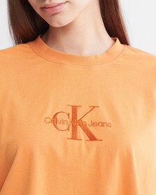 Mingeral Dye Monologo Tee, Burnt Clay, hi-res