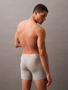 CK Black Bonded Micro Low Rise Trunks, Atmosphere, hi-res