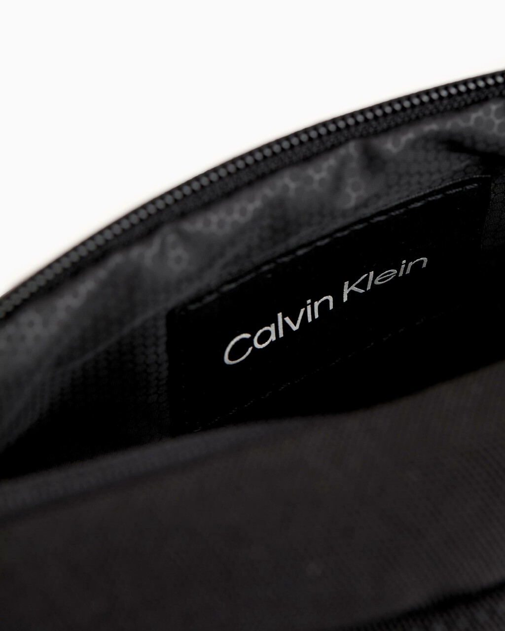 Athletic Black Fragmented Sling Bag, BLACK BEAUTY, hi-res