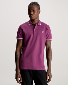 Slim Polo Shirt, Amaranth, hi-res