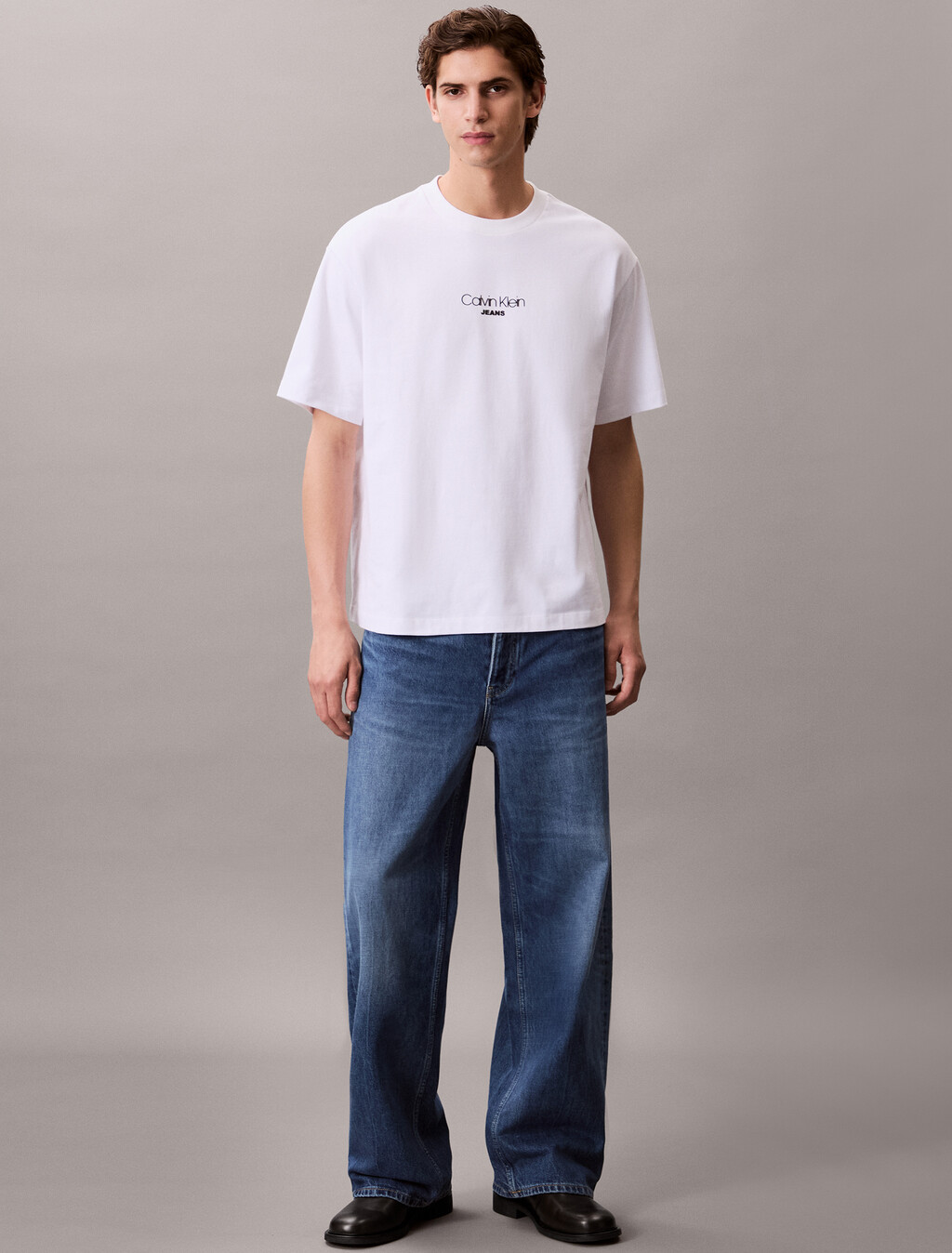 Logo Graphic Relaxed T-Shirt, Brilliant White, hi-res