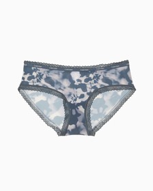 Bottom's Up Refresh 滿版印花低腰內褲, FLORAL SHADOWS+MIDNIGHT NAVY, hi-res