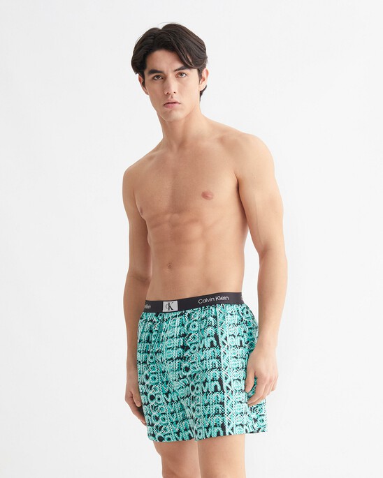 CALVIN KLEIN 1996 梭織棉質平角內褲