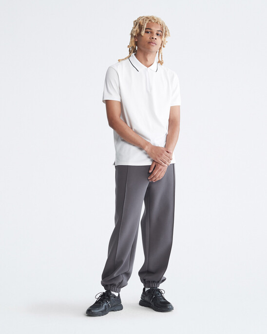 CALVIN KLEIN MOVE 拉鍊 POLO衫