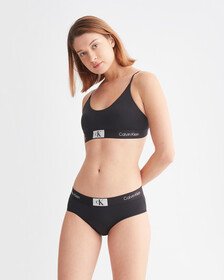 CALVIN KLEIN 1996 薄墊無鋼圈胸圍, Black, hi-res