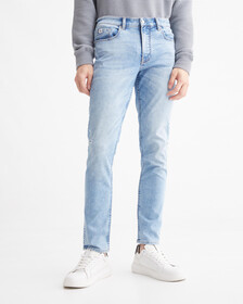 37.5 BODY SKINNY JEANS, Light Blue Dstr, hi-res