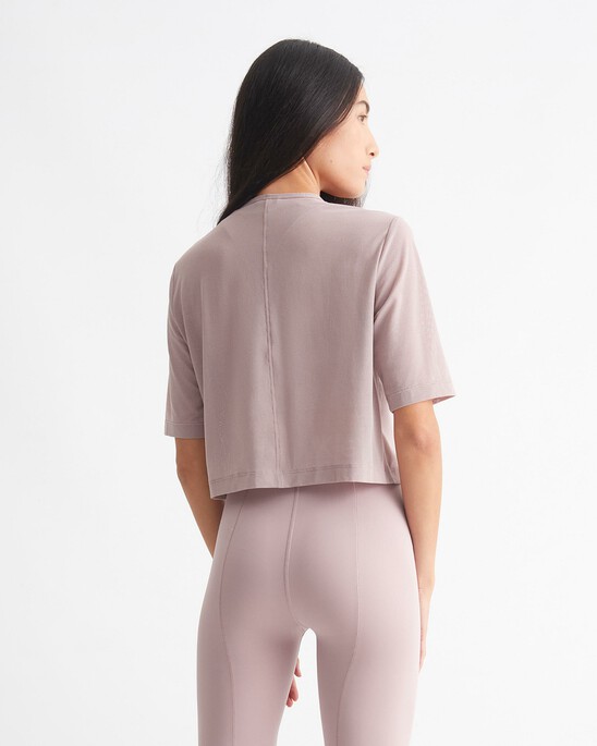 CK SPORT MESH RELAXED TEE