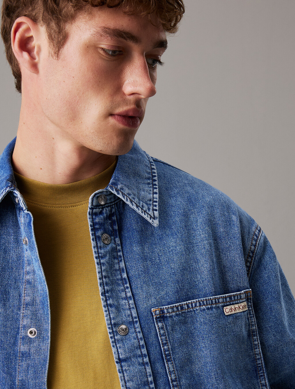 牛仔襯衫, Denim Light, hi-res
