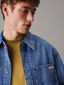 牛仔襯衫, Denim Light, hi-res